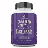 Thumbnail for Ancestral Supplements - Grass Fed Beef Brain With Liver 180caps 500mg