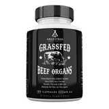 Thumbnail for Ancestral Supplements - Grass Fed Desiccated Beef Organs - Liver, Heart, Kidney, Pancreas, Spleen - (180 capsules / 500mg)