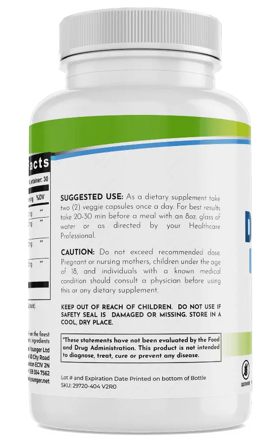 Feel Younger - Urinary Bladder Support Formula (1000mg D Mannose + Cranberry) 60caps