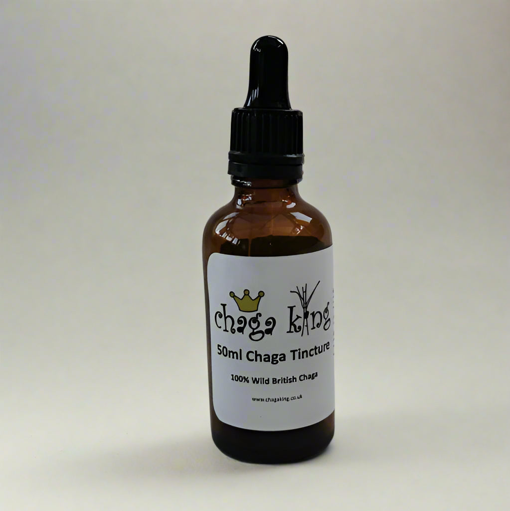 Wild Chaga King Tincture 50ml (100% British Wild Chaga)
