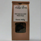 Wild Chaga King Chunks 200g (100% British Wild Chaga Chunks)