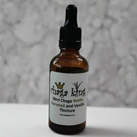 Thumbnail for Wild Chaga King  - Double Extract Wild Chaga Nettle Horsetail & Vanilla Tincture 50ml