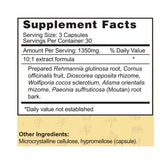 Thumbnail for Jing Herbs Rehmannia 6 (90caps 450mg)