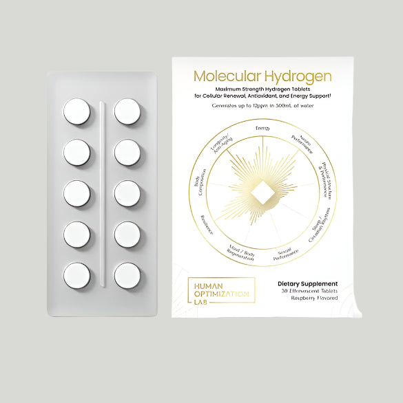 Human Optimization Lab - Molecular Hydrogen 30 Tablets (Rasberry Flavoured)