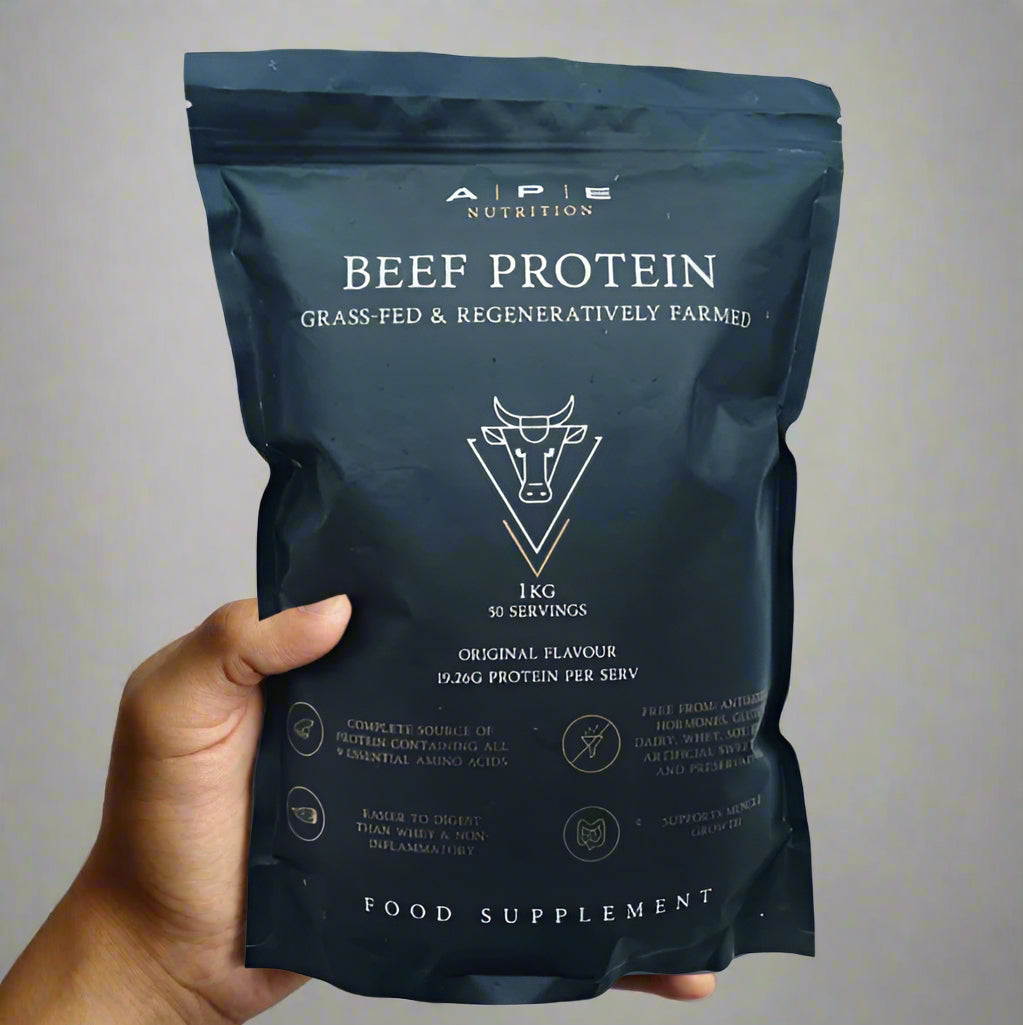 Ape Nutrition - Grass-Fed Beef Protein 1kg (50 Servings)