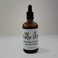 Thumbnail for Wild Chaga King - Double Extract Wild Chaga Ho She Wu & Vanilla Tincture 100ml