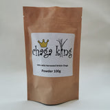 Thumbnail for Wild Chaga King Powder 100g (100% British Wild Chaga Powder)