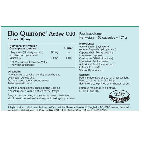 Pharma Nord Bio-Quinone Q10 SUPER 30mg 150caps