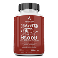 Thumbnail for Ancestral Supplements - Grass Fed Blood 180 Caps 500mg (previously Blood Vitality)