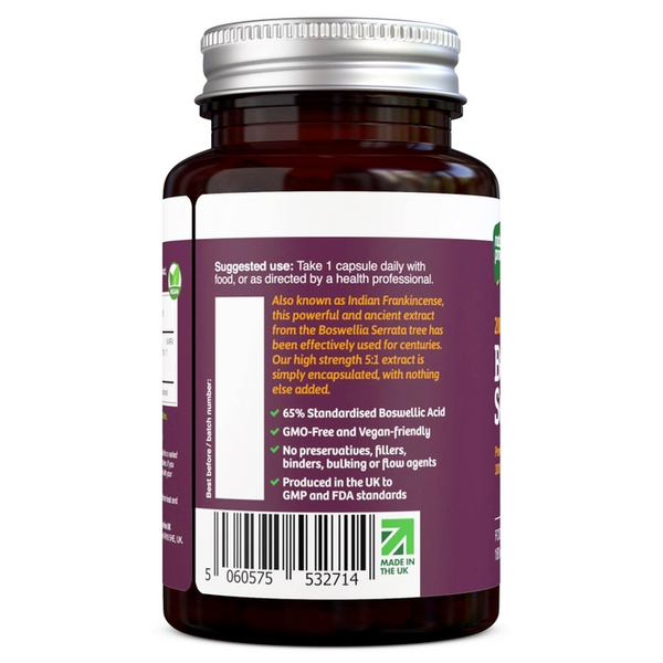 Nature Provides - Boswellia Serrata (2000mg) 5:1 Extract | 65% Boswellic Acid (180caps)