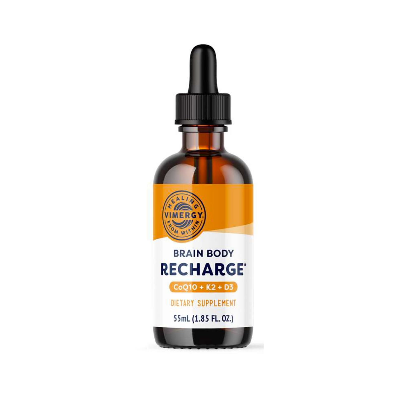 Vimergy Herbs - Brain Body Recharge 55ml (CoQ10 + K2 + D3)