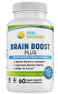 Thumbnail for Feel Younger - Brain Boost Plus 60caps