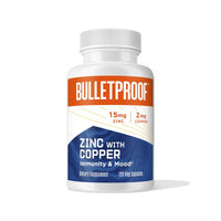 Thumbnail for Bulletproof - Zinc with Copper 120caps