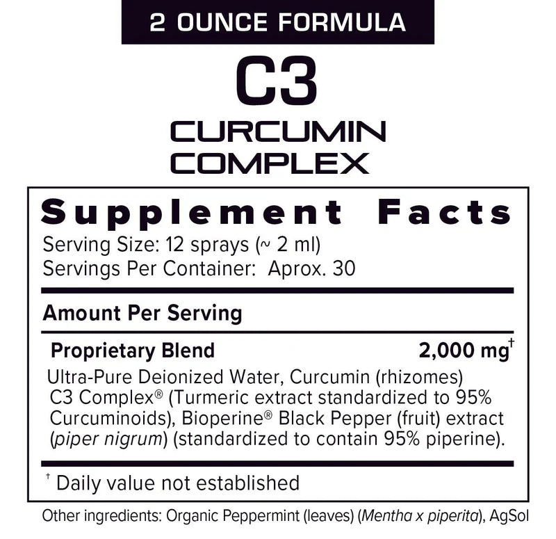 Results RNA - C3 Curcumin Complex Extra Strength 2floz (60ml)