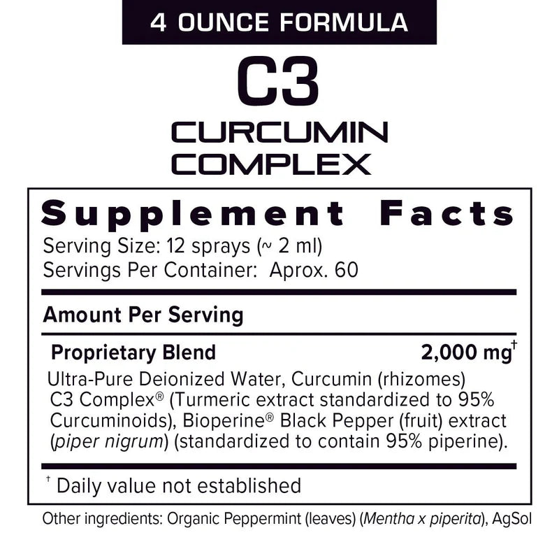 Results RNA - C3 Curcumin Complex Extra Strength 4floz (120ml)