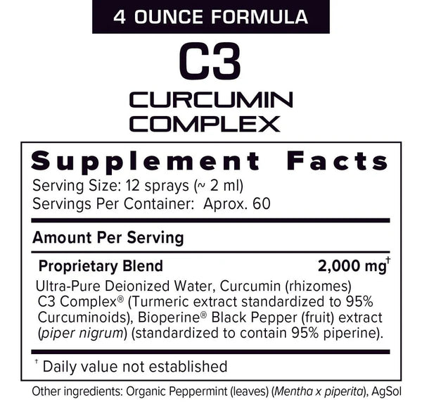 Results RNA - C3 Curcumin Complex Extra Strength 4floz (120ml)
