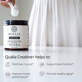 Thumbnail for Qualia Creatine+ (158g) | Advanced Creatine Complex (OptiCreatine + Creatine MagnaPowder)