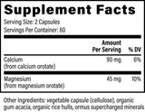 Thumbnail for Global Healing - Calcium & Magnesium Supplement 2:1 Ratio (120caps/60 servings)