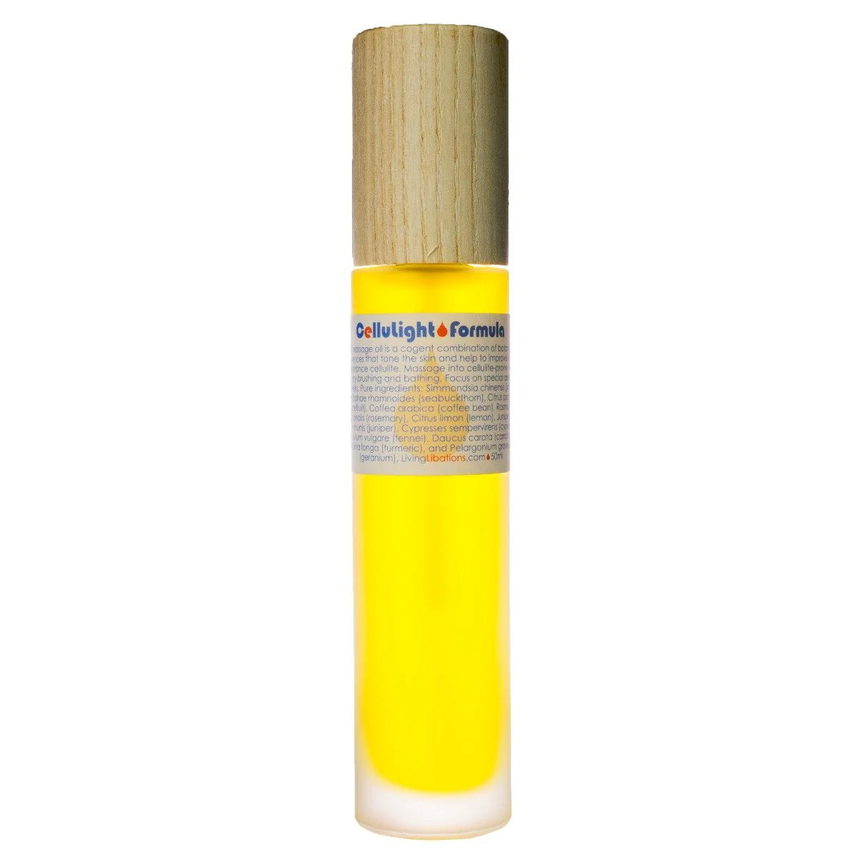 Living Libations CelluLight Formula - Toning Massage Oil 50ml