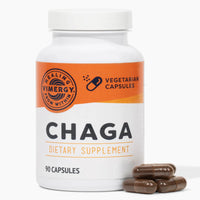 Thumbnail for Vimergy Herbs - Organic Chaga Capsules (90caps)