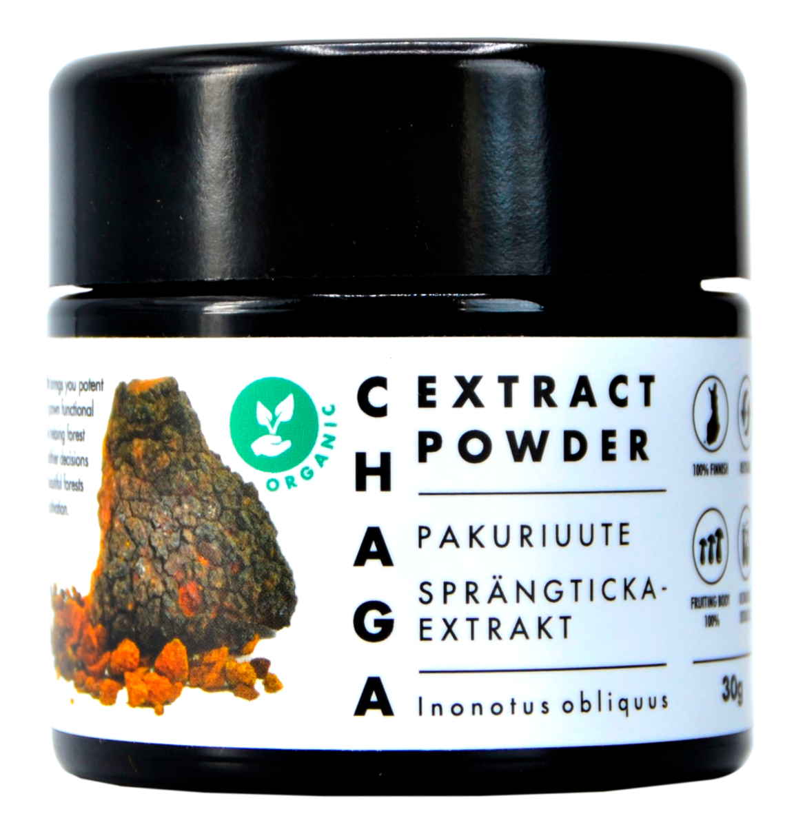 KAAPA Health - Chaga Extract Powder 30g