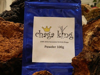 Thumbnail for Wild Chaga King Powder 100g (100% British Wild Chaga Powder)