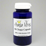 Thumbnail for Wild Chaga King Chaga Capsules - (90capsules) (100% British Wild Chaga)
