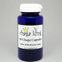 Thumbnail for Wild Chaga King Chaga Capsules - (90capsules) (100% British Wild Chaga)