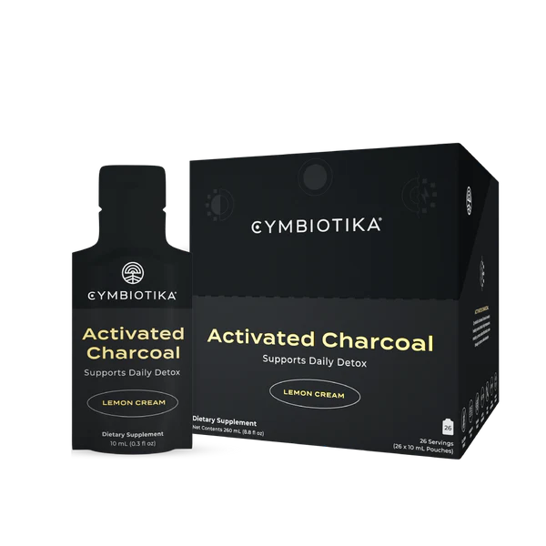 Cymbiotika - Activated Charcoal (26x10ml Pouches)