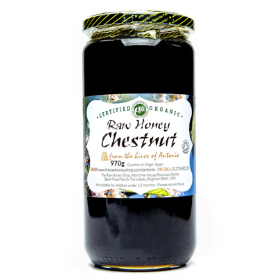 Antonio - Chestnut Honey 970g (Raw, Organic) 