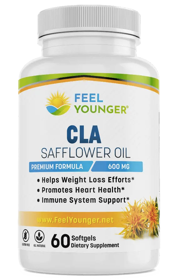 Feel Younger - CLA Safflower Oil 1000mg 60caps