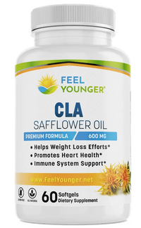 Thumbnail for Feel Younger - CLA Safflower Oil 1000mg 60caps