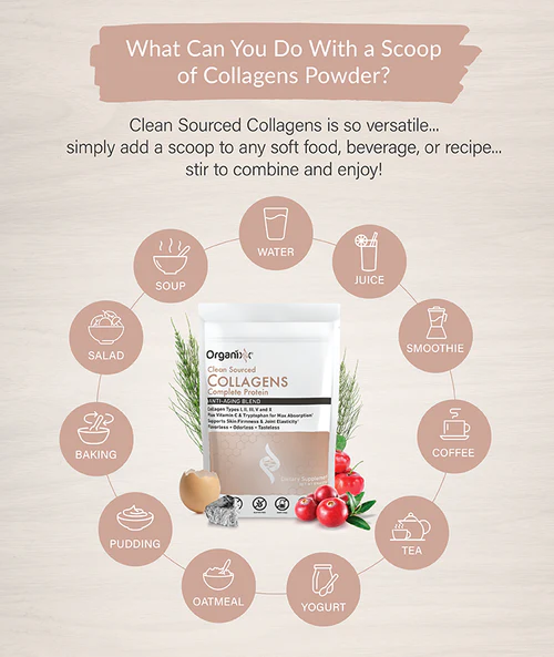 Organixx - Clean Sourced Collagens 270g (30 Servings)