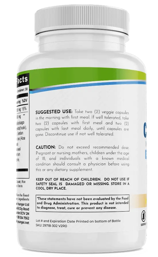 Feel Younger - Colon Sweep Intestinal Cleansing Formula 60caps