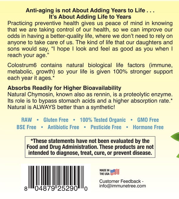 Immune Tree - Colostrum Pineapple 130 Lozenges