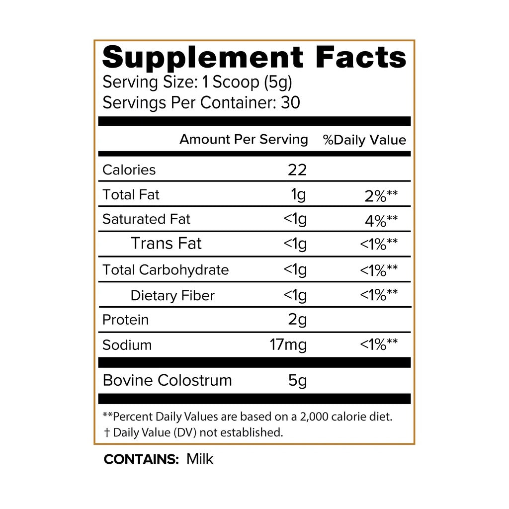 Organifi - Colostrum (150g / 30 servings)