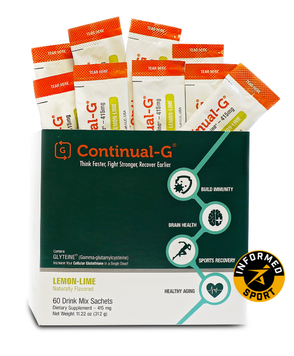 Continual-G with Glyteine | Antioxidant Support Formula (60 Sachets)