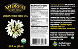 Thumbnail for Andreas Seed Oils - Organic, Cold-Pressed, Coriander Seed Oil (50ml/1.69floz)