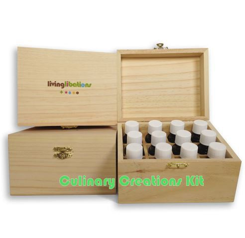 Living Libations Culinary Creations Kit (12 x 5ml bottles)