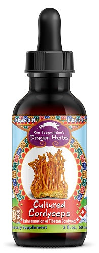 Thumbnail for Dragon Herbs Cultured Cordyceps Drops 2fl oz (60ml)