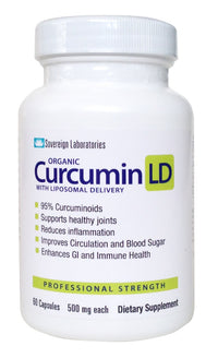 Thumbnail for Sovereign Labs Curcumin LD 500mg 60 caps