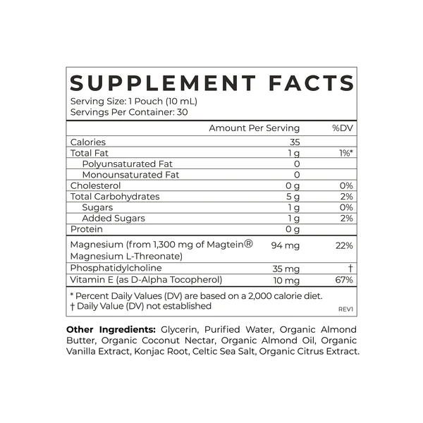 Cymbiotika - Magnesium L-Threonate 30 pouches