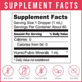 Thumbnail for Body Ecology - Ancient Earth Liquid Minerals - Humic & Fulvic Mineral Drops (60ml)