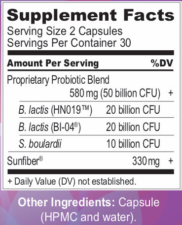 Body Ecology - GI Distress Relief Probiotic (60caps)