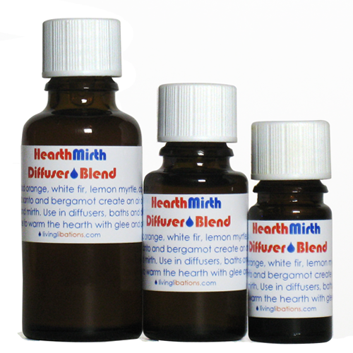 Living Libations Diffuser Blend Hearth Mirth 5ml