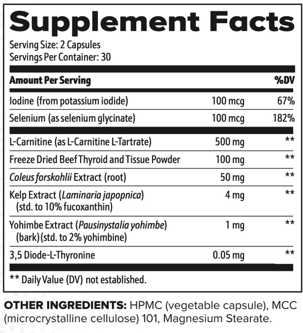 Hormetics Weight Optimization System - Metabolism Support Formula 60caps