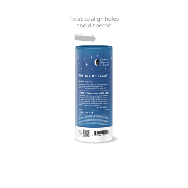 Essential Oxygen | On-Demand Tooth Polish 2oz | Peppermint