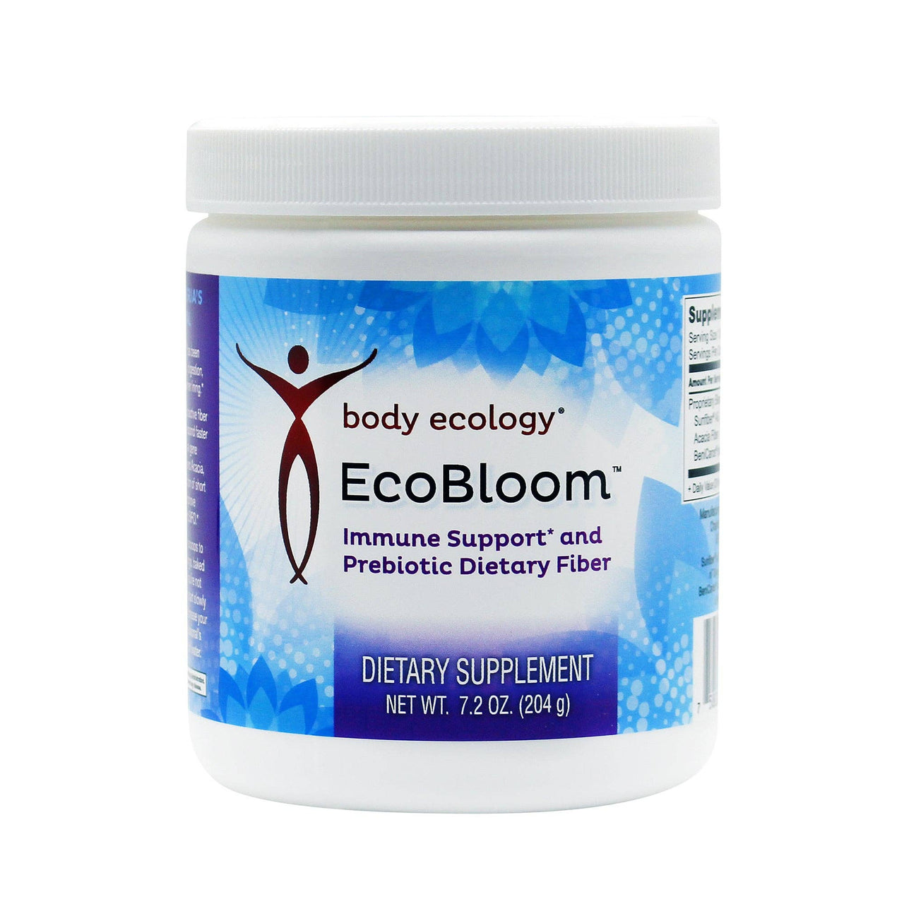 Body Ecology - EcoBloom Immune Support + Prebiotic Fiber (204g)