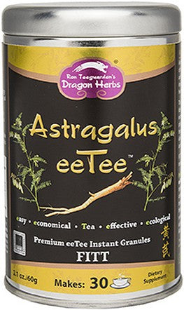 Dragon Herbs Astragalus eeTee in a jar