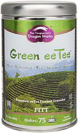 Dragon Herbs Green eeTee in a jar